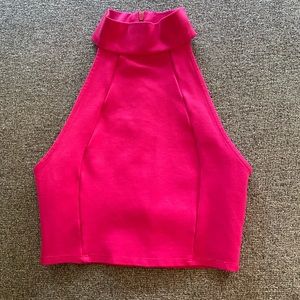 Hot Pink Crop Top